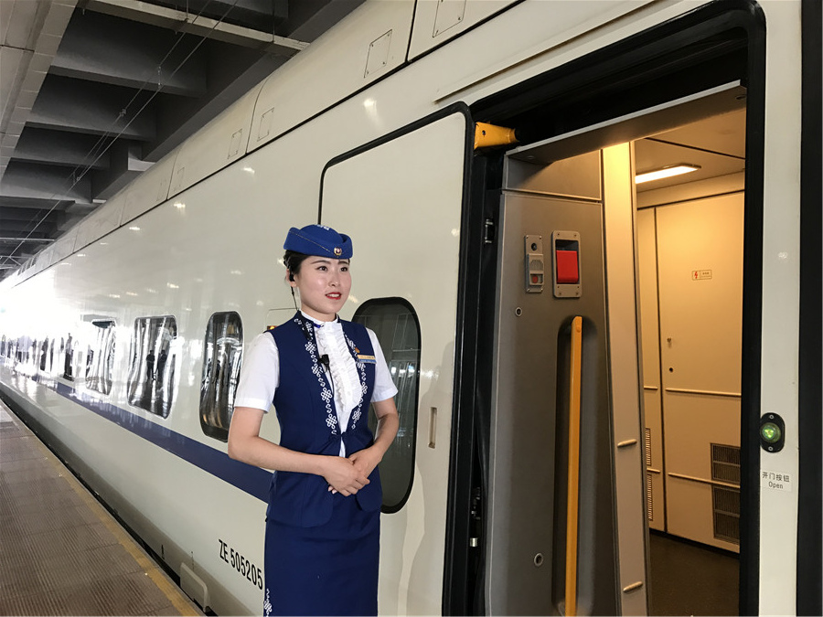 First high-speed train starts service in Inner Mongolia