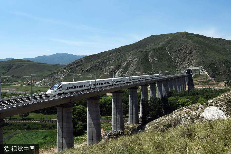 First high-speed train starts service in Inner Mongolia