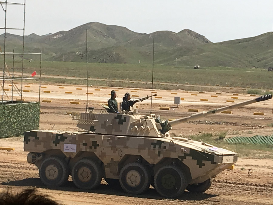 Land forces display military might at arms exhibition