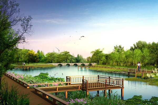 Large wetland park built in Winter Olympic host city