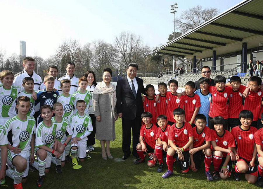 Xi pushes sports development to achieve Chinese dream