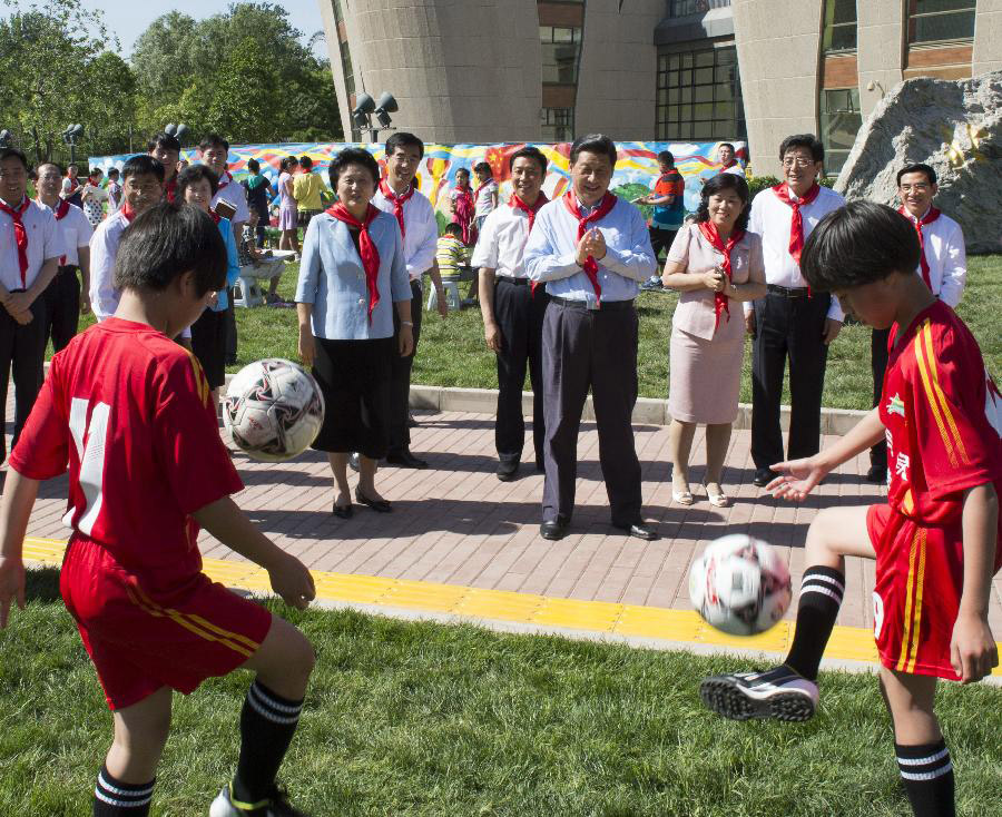 Xi pushes sports development to achieve Chinese dream