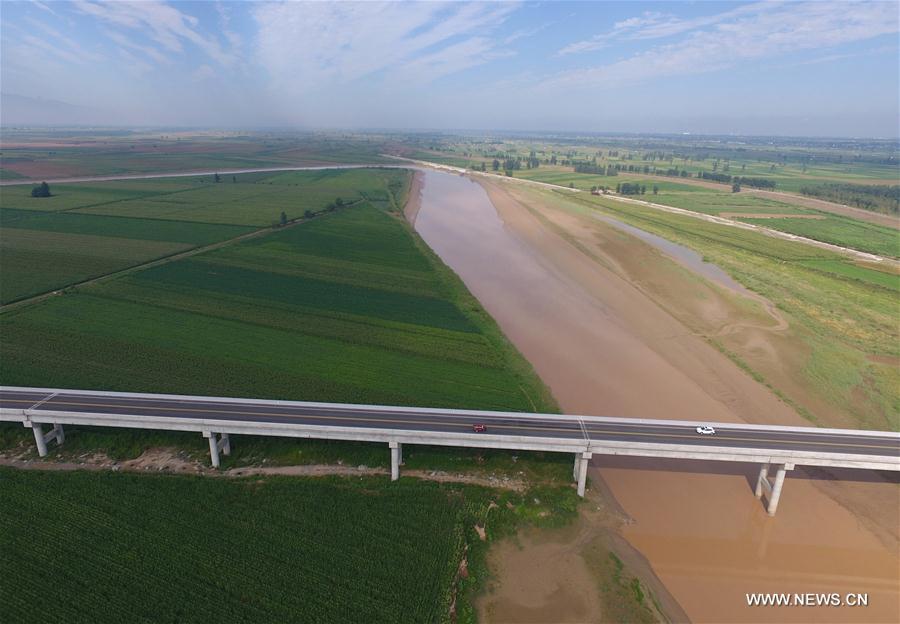 New highway along Yellow River opens to traffic