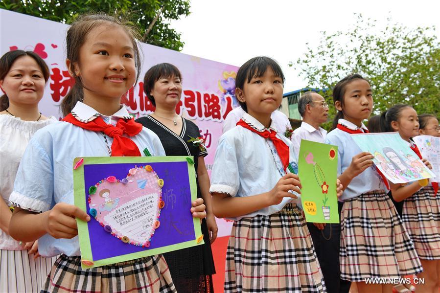 Teachers' Day celebrated in China