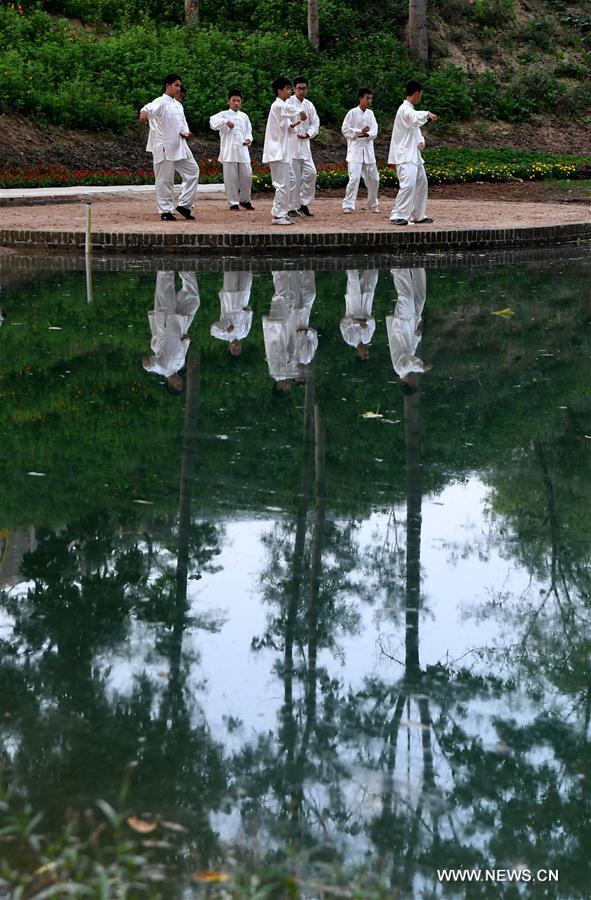 Central China tai chi training centers attract hundreds of followers