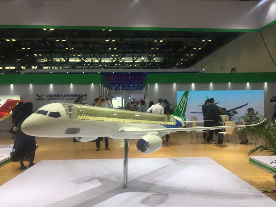 Aviation Expo China opens in Beijing