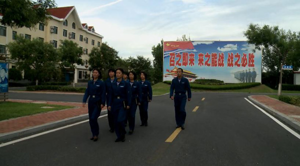 Female personnel carry out combat missions for naval air force