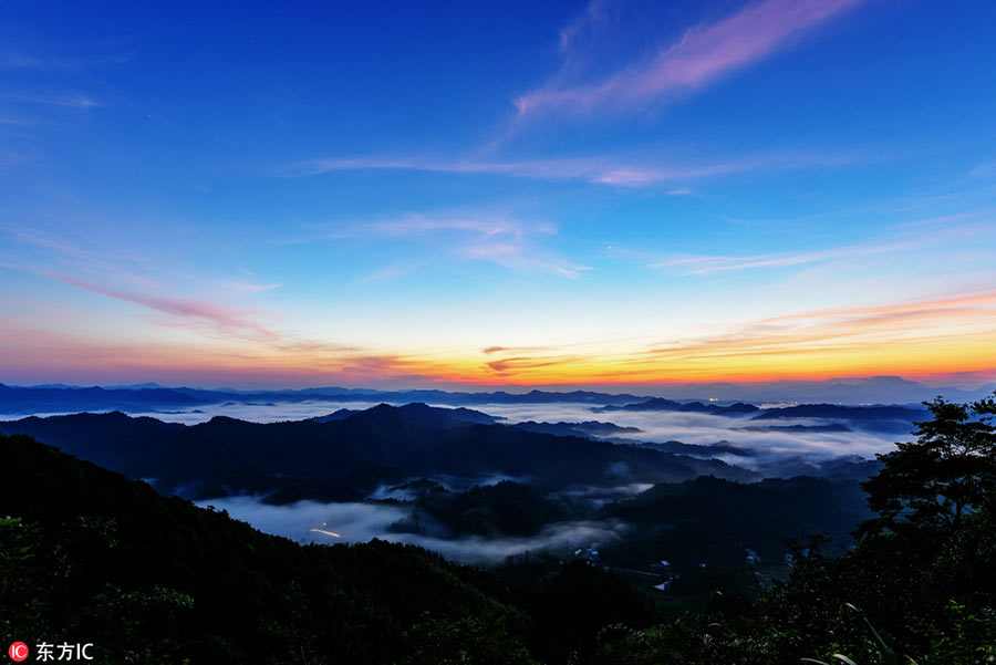 Holiday season: Colorful autumn scenery across China