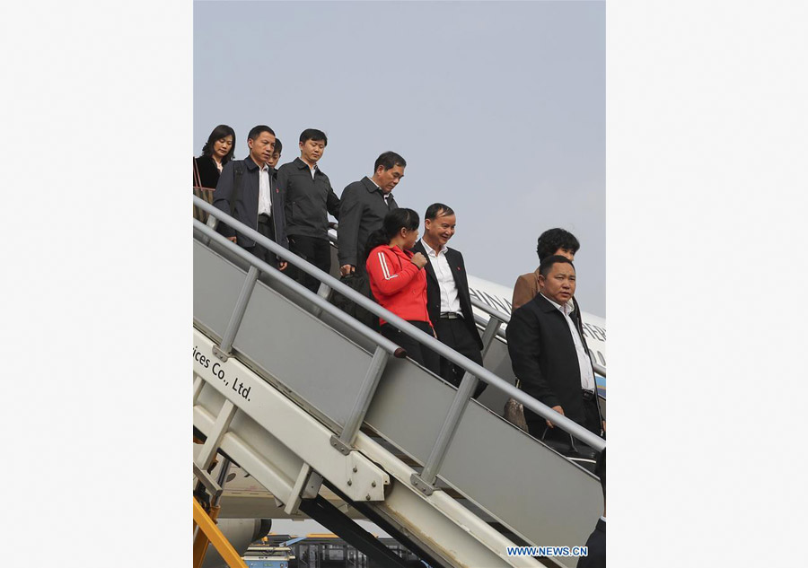 Delegates to CPC national congress arrive in Beijing