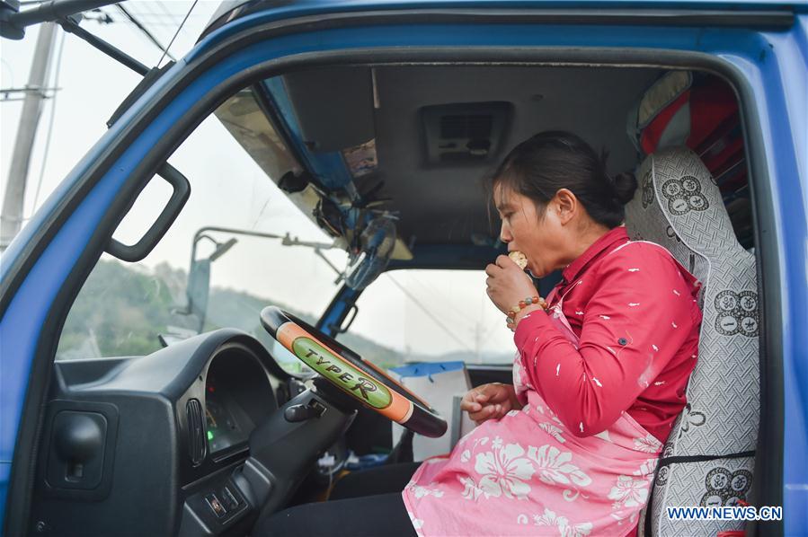 Migrant workers' life during harvest season