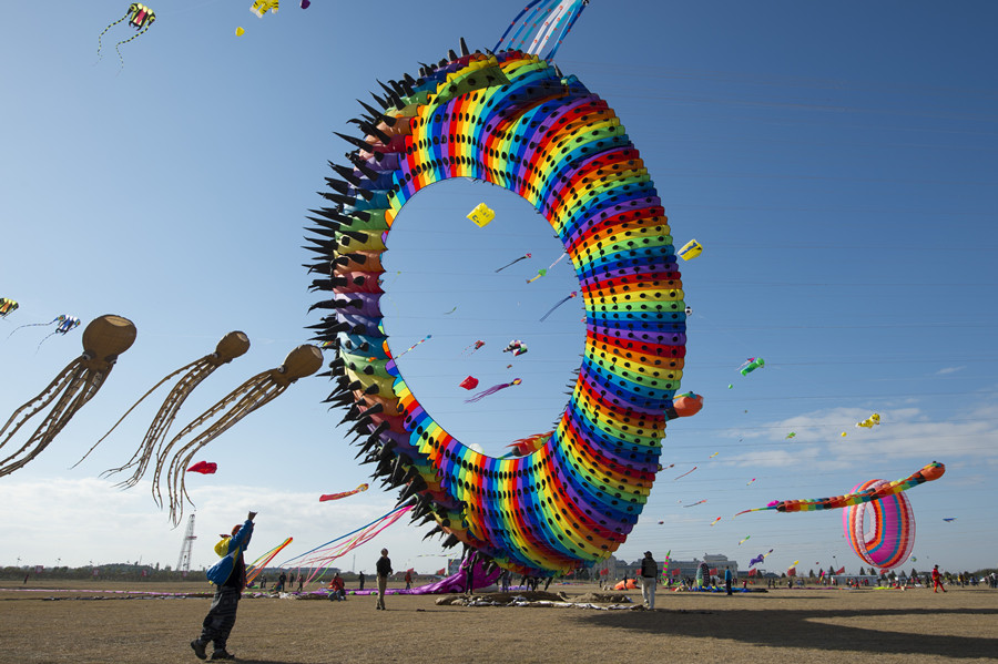 Cities hold up kite festivals