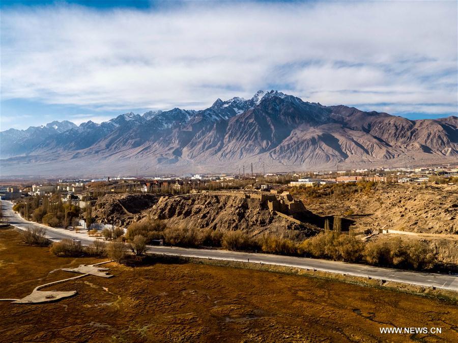 Scenery of Pamir Plateau in Xinjiang