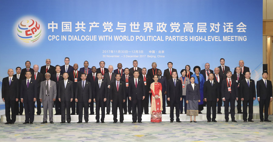 Highlights of Xi's speech at world political party dialogue