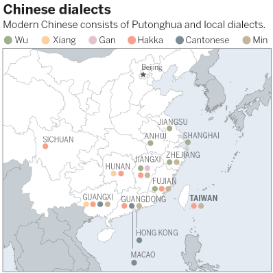 Putonghua push puts local dialect in spotlight