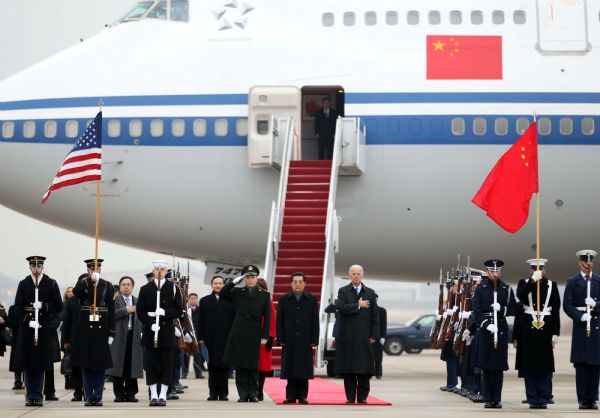 Chinese president starts state visit to U.S.