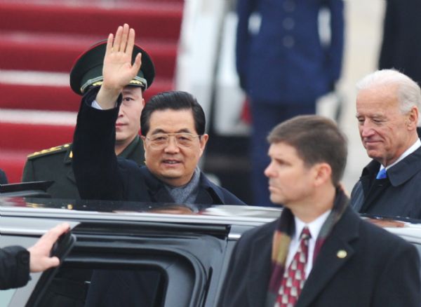 Chinese president starts state visit to U.S.