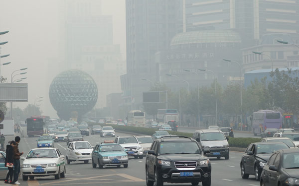 Smog disrupts traffic in NE China