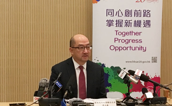 HKSAR eyes three key mainland plans for further integration