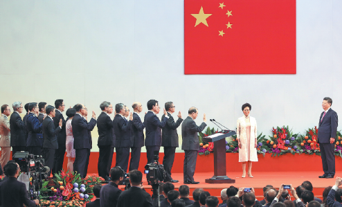 Lam can take HK to new heights: Xi