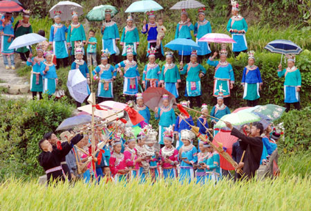 Chixin Festival of Minority group
