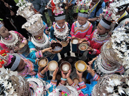 Chixin Festival of Minority group