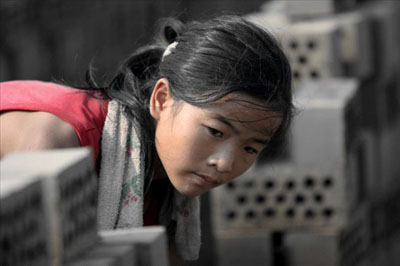 In the future, will things change for this girl?