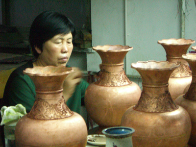 Cloisonne factory