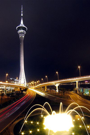 Nightview of Macao Tower
