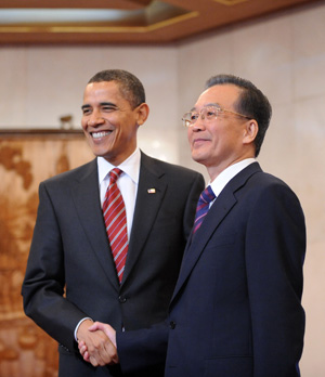 Wen hopes Obama's visit to lift China-US co-op to new level