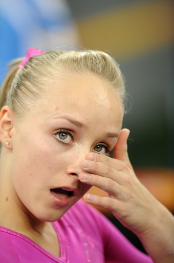 Gold medalists in tears