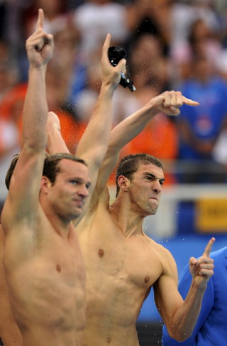 Phelps passes Spitz with 8th Olympic gold