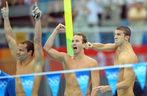 Phelps passes Spitz with 8th Olympic gold