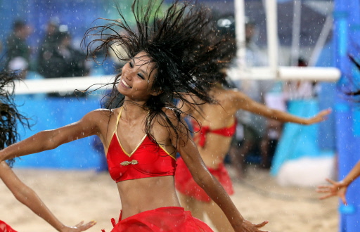 Dancing in the rain