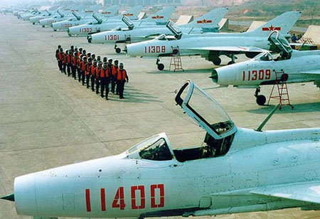 Domestically-made fighter aircraft of the PLA Air Force