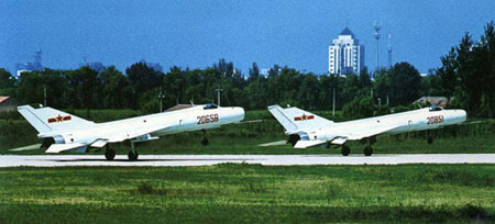 Domestically-made fighter aircraft of the PLA Air Force