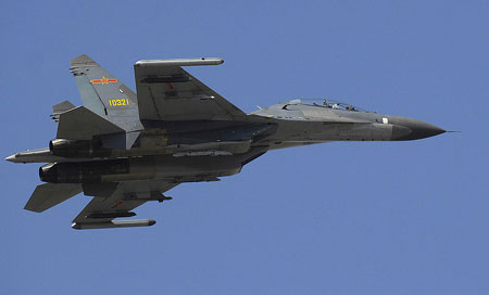 Domestically-made fighter aircraft of the PLA Air Force