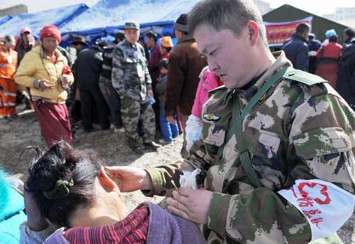 China steps up plague prevention in quake zone