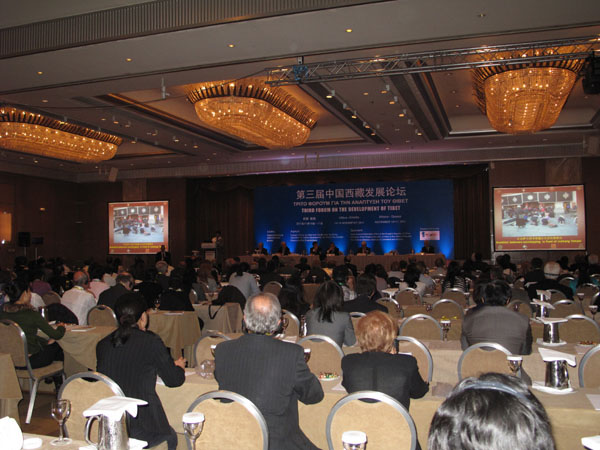 Minister Wang Chen meets foreign participants of Tibet Forum