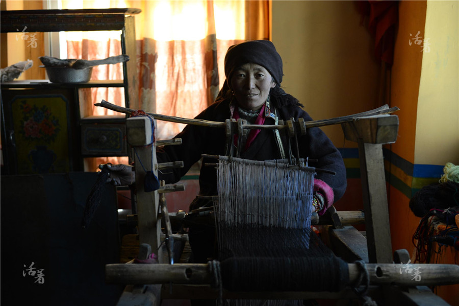 Life in Tibet's rooftop village