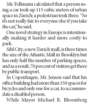 Traffic torments, by design