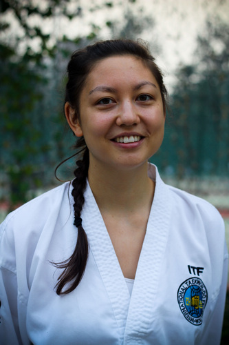 Swedish student gets her kicks in Pyongyang