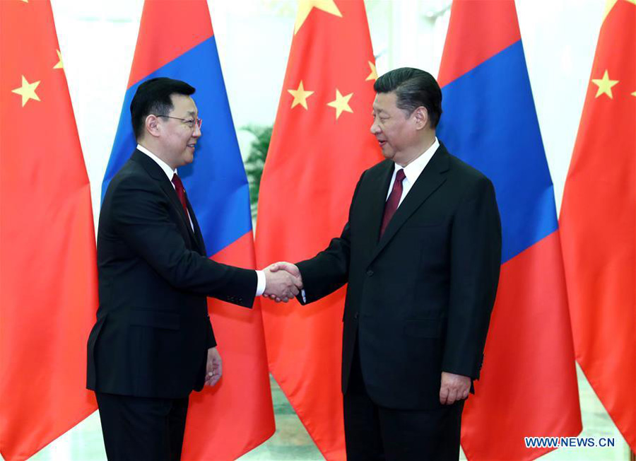 China welcomes Mongolia to actively participate in Belt and Road construction