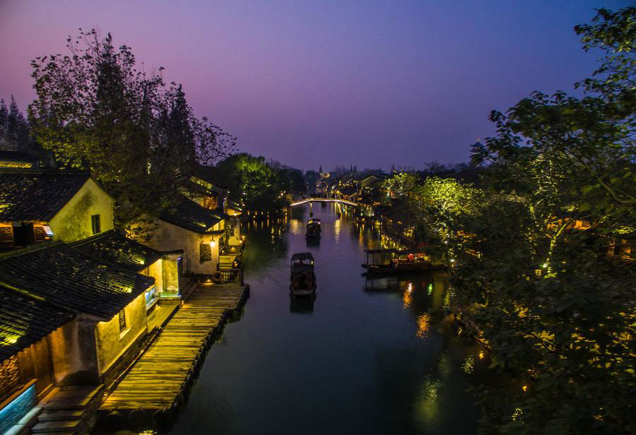 Wuzhen, ville hôte de la Conférence mondiale de l'Internet