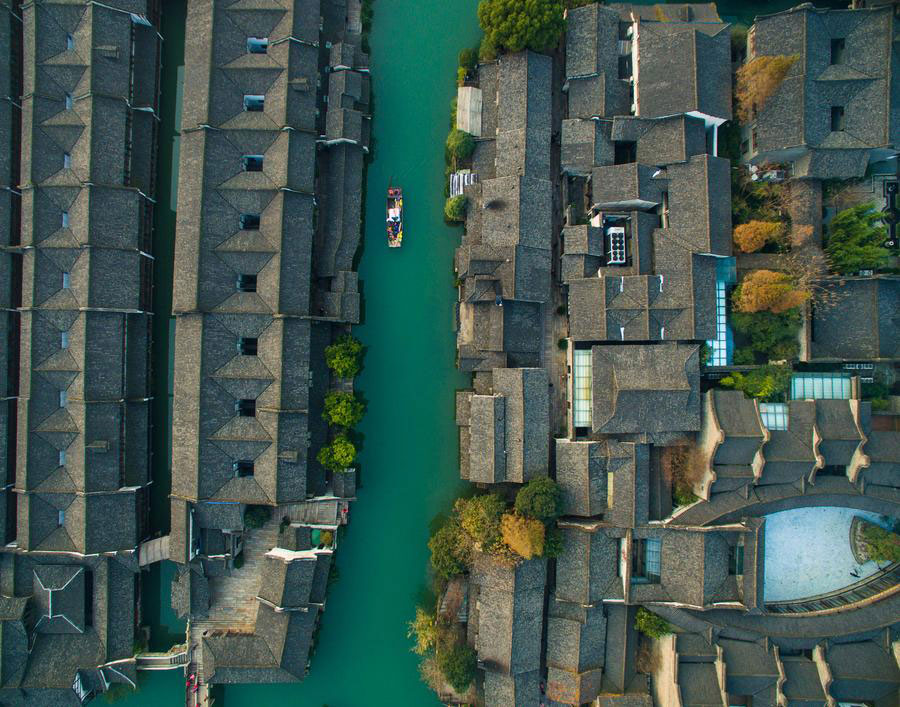 Wuzhen, ville hôte de la Conférence mondiale de l'Internet