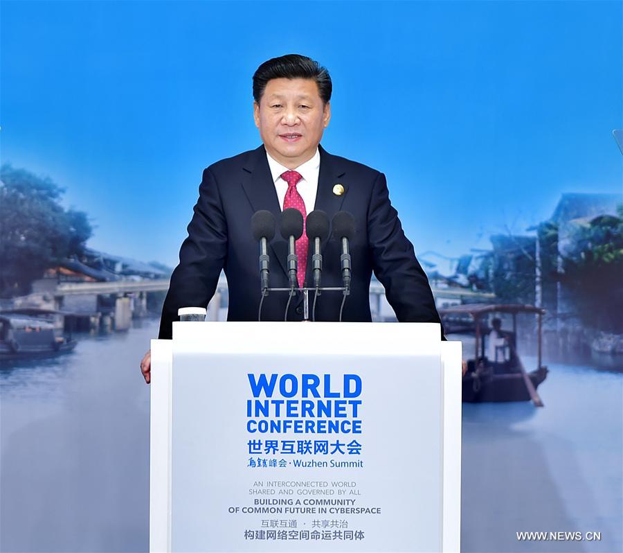 Le président chinois défend la cyber-souveraineté et l'absence d'hégémonie sur Internet