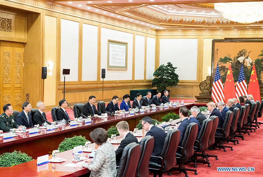 Les relations sino-américaines se trouvent à « un nouveau point de départ historique »