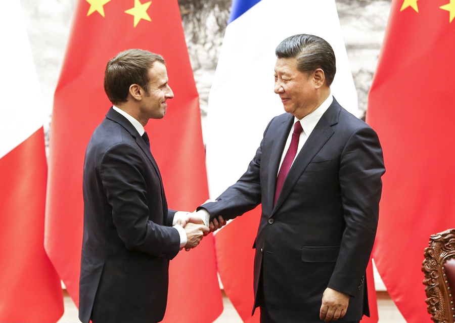 La Chine et la France conviennent de donner un nouvel élan aux relations bilatérales