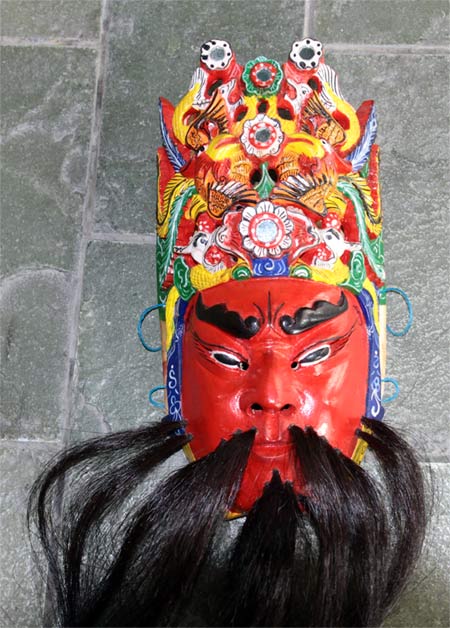 国家非物质文化遗产安顺地戏面具