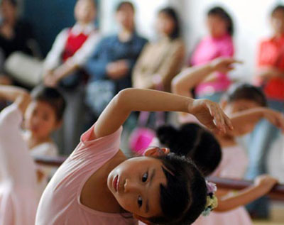 Chinese Young Ballet Learners 