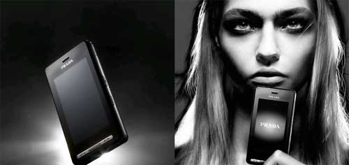 LG and Prada develop iconic mobile phone